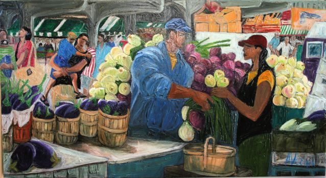 Vie de marché