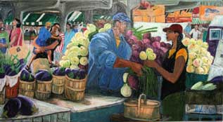Vie de marché