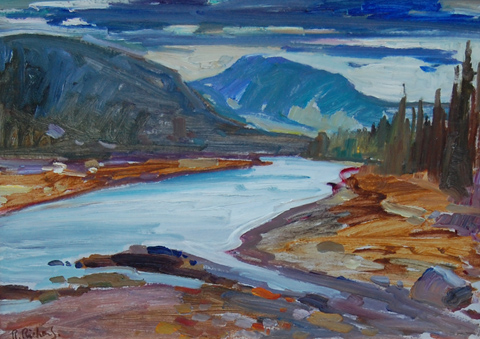 Paysage, RICHARD, René