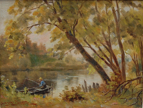 Le petit pêcheur, DELFOSSE, Georges