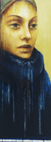 Femme au manteau bleu, PITRE, André