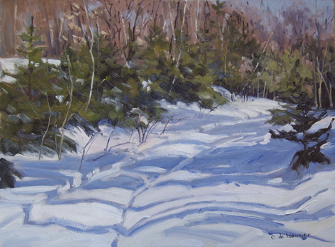 Saint-Vallier (hiver), DE LORIMIER, Claude