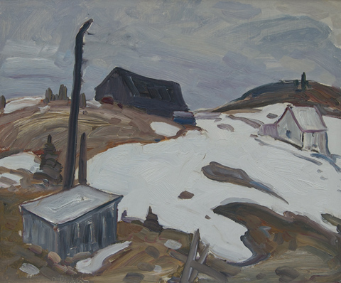 Dernière neige, RICHARD, René