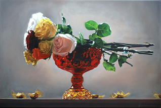 Des roses et des bonbons